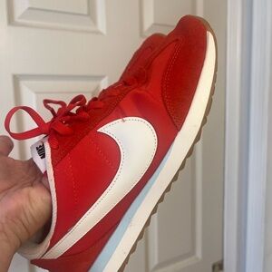 Red Nike Pacifica Sneakers